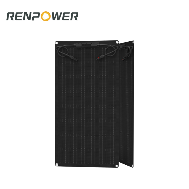 50W উচ্চ দক্ষতা আধা-নমনীয় সৌর প্যানেল